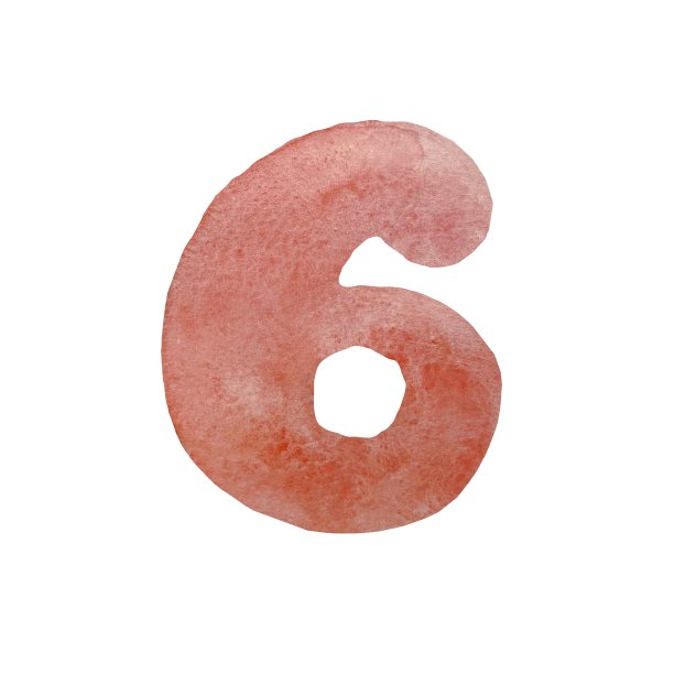 六号人物红水彩画素描图片下载