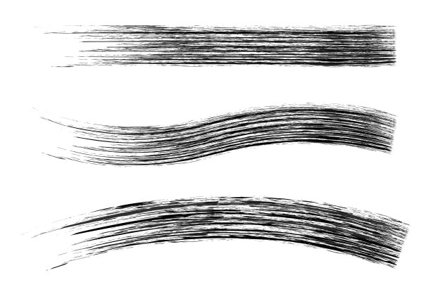 套用黑色睫毛膏刷描，手绘，化妆化妆，隔离在白色上。逼真的睫毛膏涂抹集模板。睫毛膏睫毛刷笔画妆。鞭笞涂鸦色板。图片下载