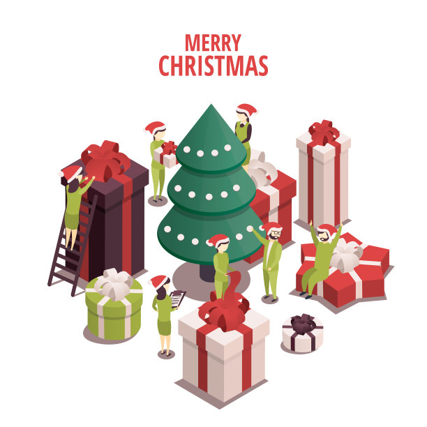 人们为假期做准备图片下载