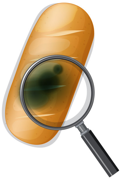 长霉的不能吃的面包图片下载