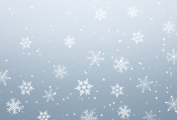 美丽的雪花图案背景插图图片下载