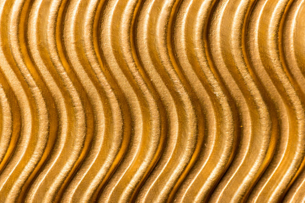 金纸垂直波浪图案背景图片下载