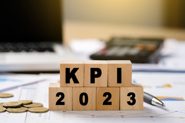关键绩效指标。业务目标、绩效结果和指标。为业务计划和衡量成功，目标实现。KPI 2023图片下载