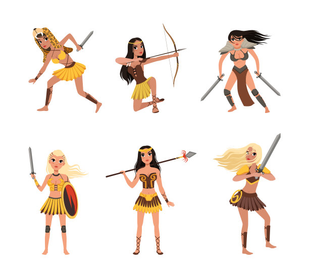 美丽的亚马逊女战士图片下载