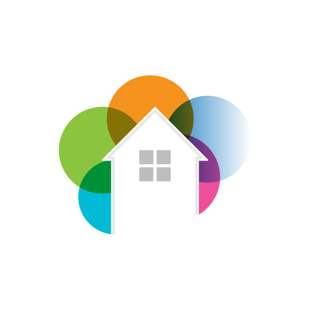 房地产Logo矢量模板图片下载