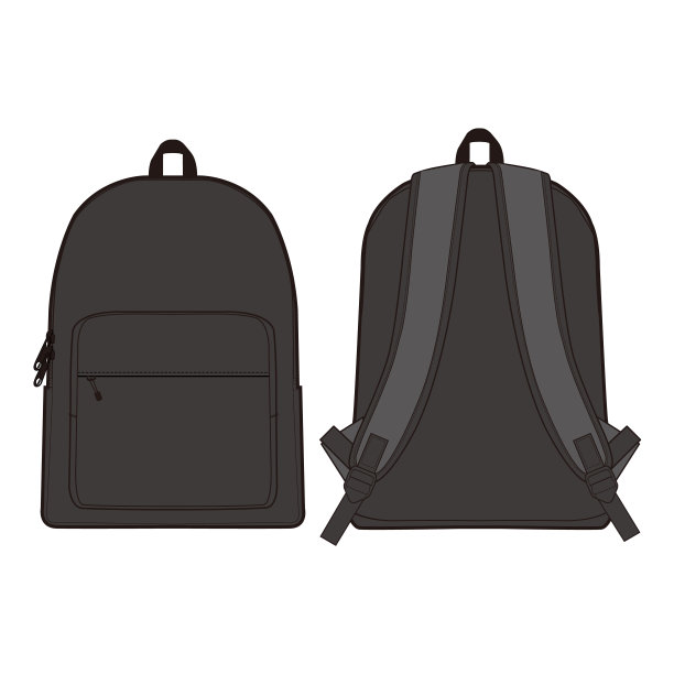 时尚平面素描设计图片下载