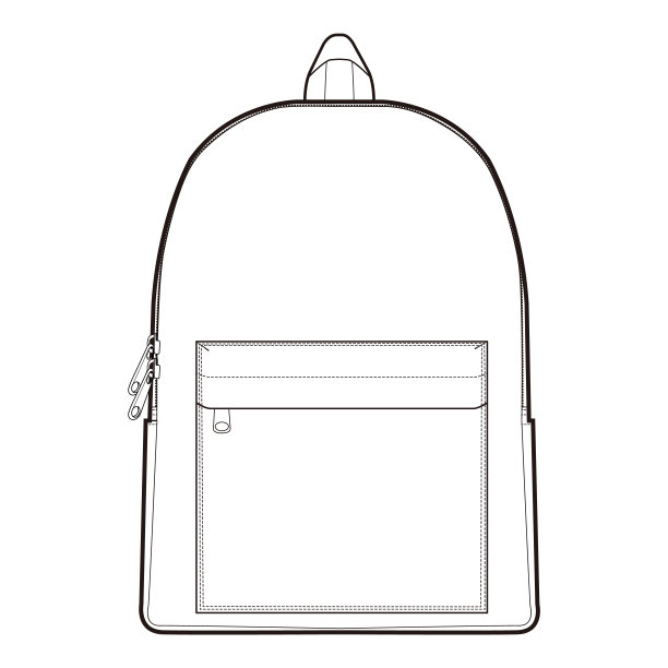 时尚平面素描设计图片下载