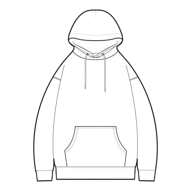 卫衣运动衫设计时尚扁平图片下载