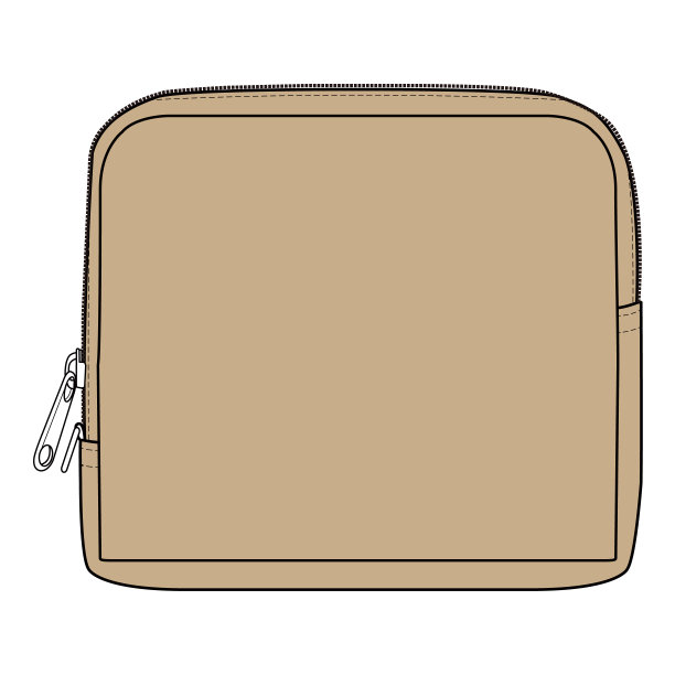 手包时尚扁平素描图片下载