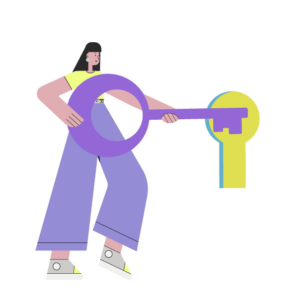 性格是一把大钥匙图片下载