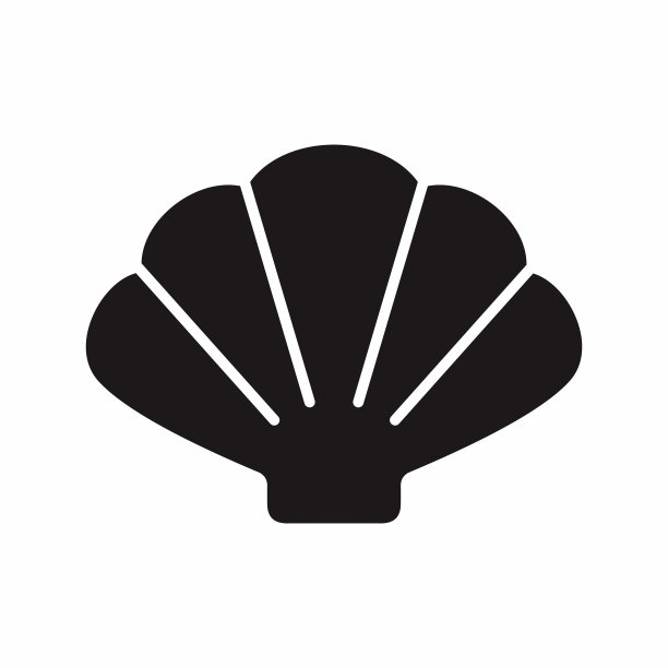 贝壳海扁风格的图标图片下载