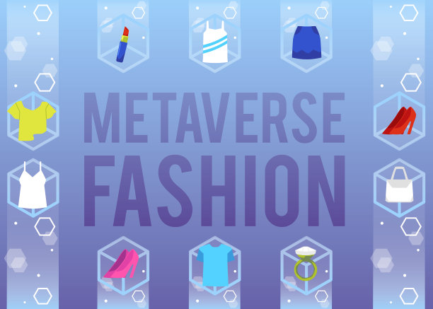 元世界时尚海报或横幅模板与标题，矢量插图。图片下载