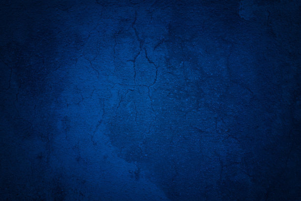 蓝色垃圾混凝土墙纹理背景。图片下载