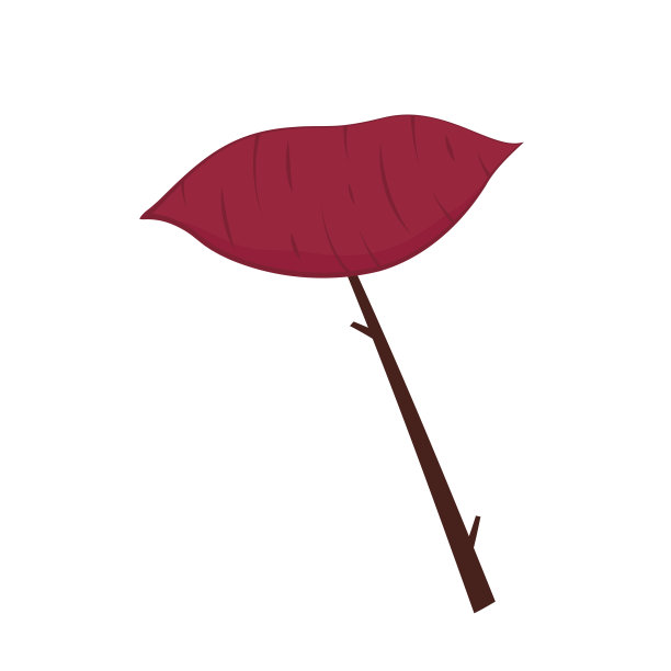 烤红薯。烤红薯标志设计。日本红薯。图片下载