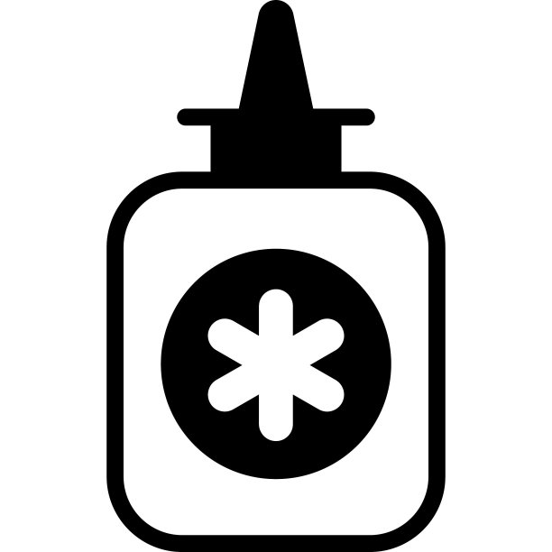 滴眼液保健医疗，矢量图形插图图标。图片下载