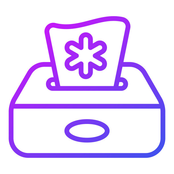 纸巾盒医疗保健医疗，矢量图形插图图标。图片下载