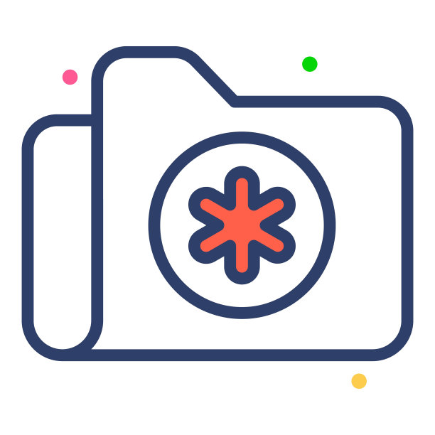 医疗文件夹医疗保健医疗，矢量图形插图图标。图片下载