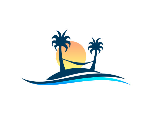 棕榈岛吊床图片下载