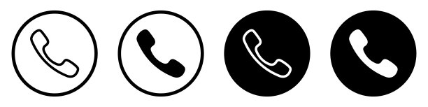 手机图标。电话按钮。电话矢量图标。呼号。联系我们图标。矢量图图片下载