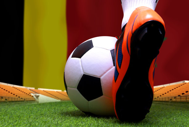 足球杯比赛在国家比利时和国家摩洛哥之间进行。图片下载