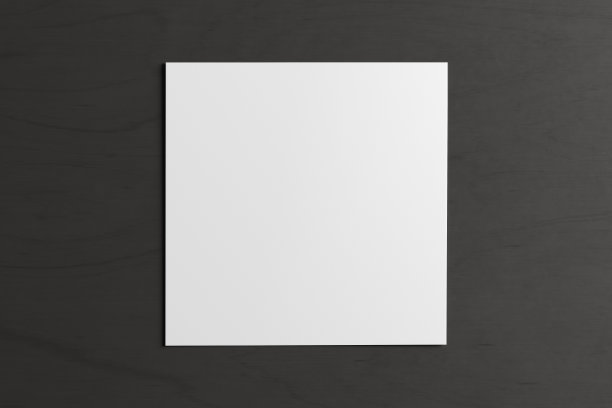 黑色背景上的方形纸。图片下载