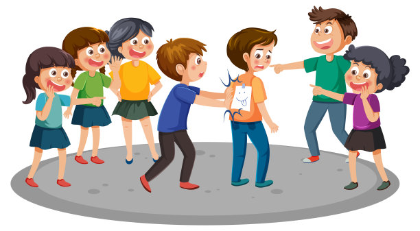 孩子们戏弄他们的朋友图片下载