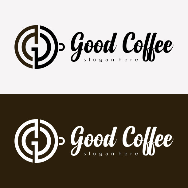 集马克杯玻璃杯创意简单图标符号咖啡店自助餐厅品牌标识商业设计矢量图片下载