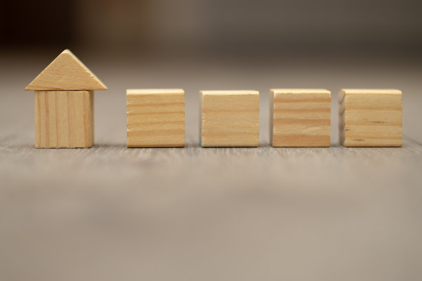 投资物业的概念，房地产市场的风险和不确定性。按揭和房屋所有权图片下载