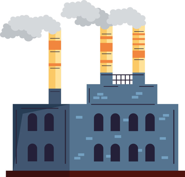 灰色工业大楼图片下载