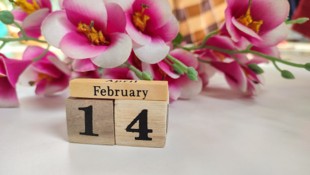 背景以充满爱的二月为主题图片下载