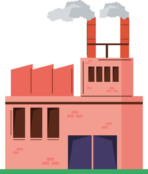 粉色工业大楼图片下载