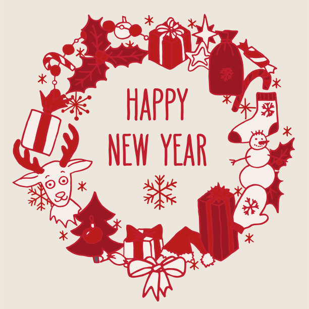 新春佳节，献上殷殷祝福图片下载