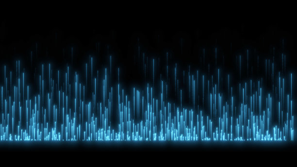不断增长和流动的技术线图片下载