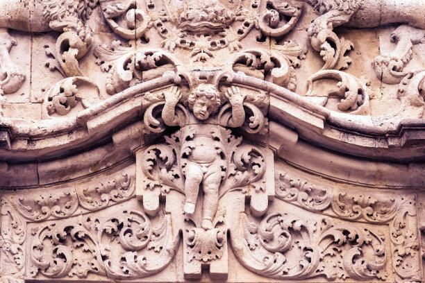 中世纪石雕作品图片下载