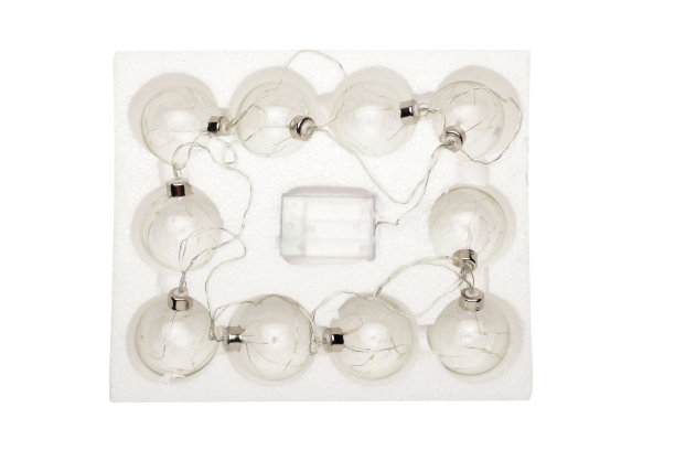 圣诞彩灯套装(裁剪路径)图片下载