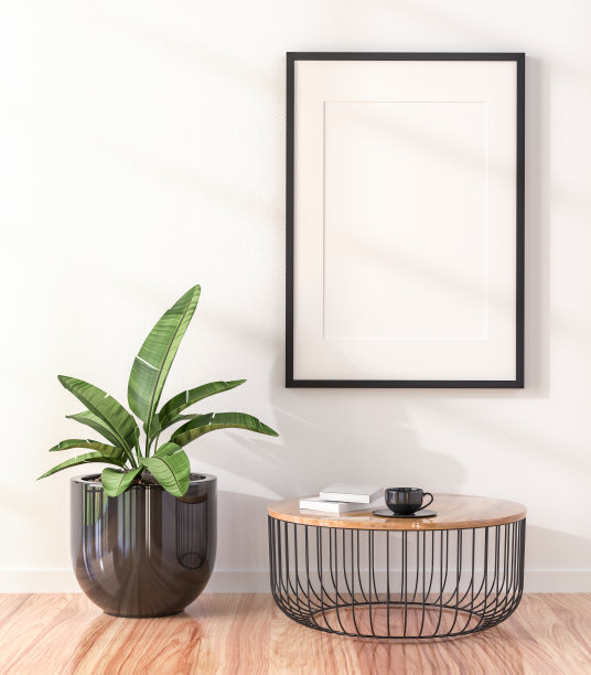 客厅三维室内设计和模型框架图片下载