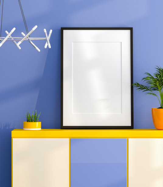 客厅三维室内设计和模型框架图片下载