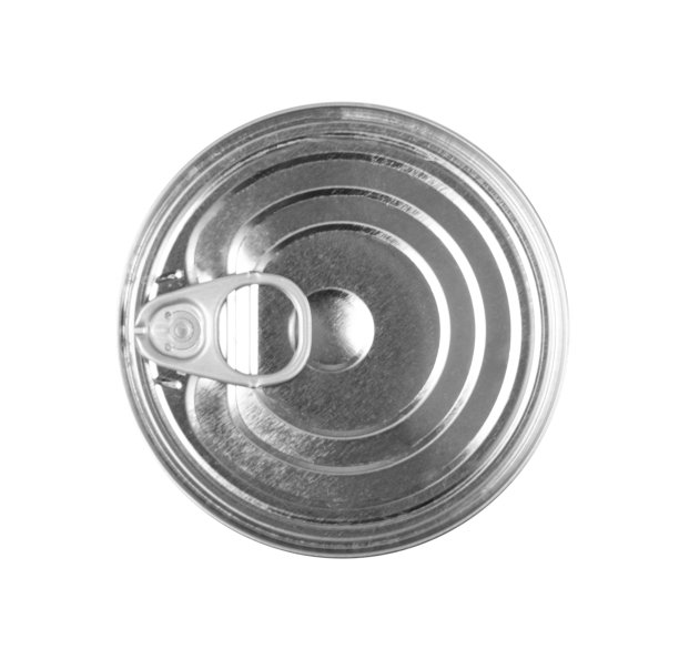 锡罐隔离，保存模板模型，金属牛奶包装，铝圆柱形容器俯视图图片下载