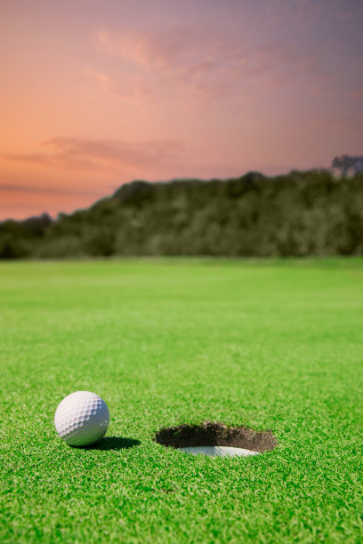 日落高尔夫图片下载
