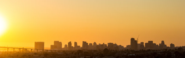 圣地亚哥天际线图片下载