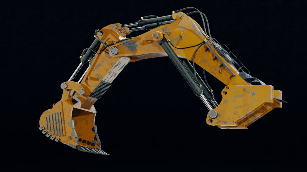 大型挖掘机臂架图片下载