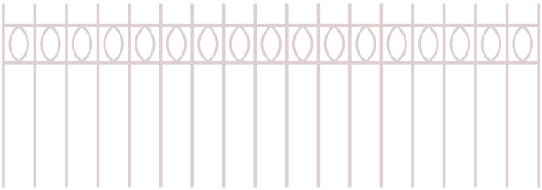 金属栅栏边界和墙隔离在白色图片下载