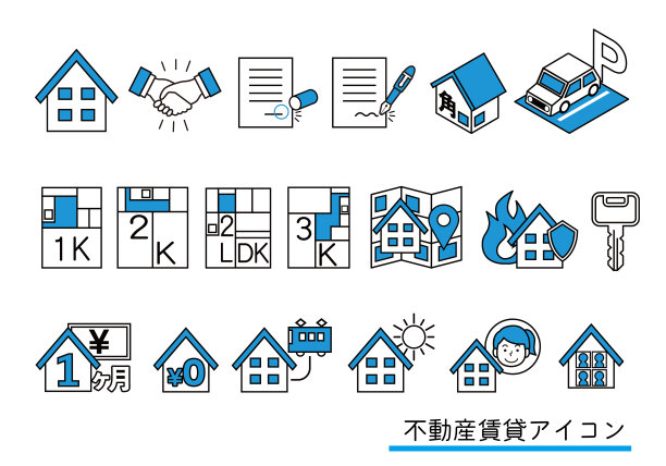 房地产租赁图标图片下载