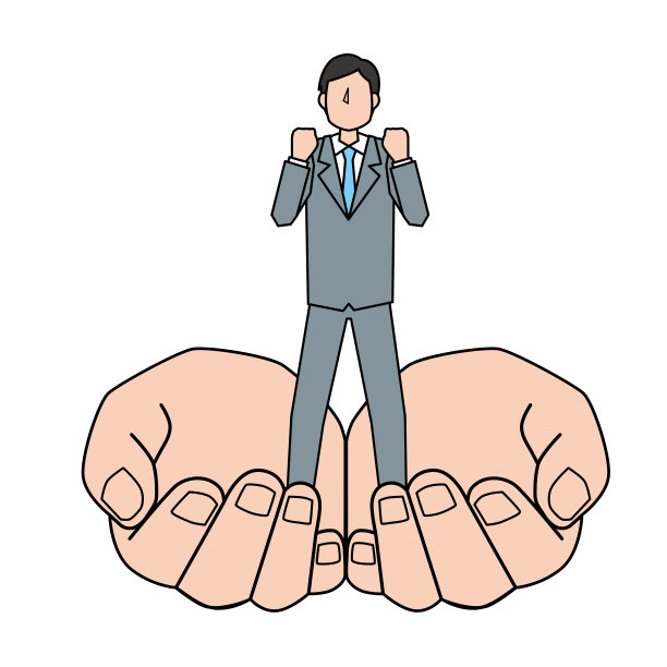 握着商人的手图片下载