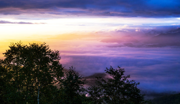 美丽的大泽山，日本图片图片下载
