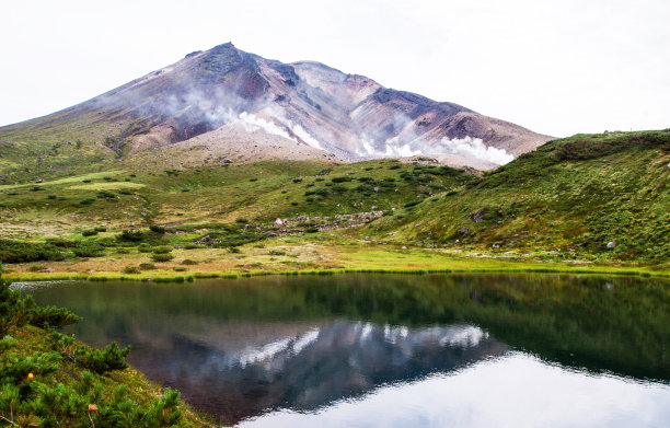 美丽的大泽山，日本图片图片下载