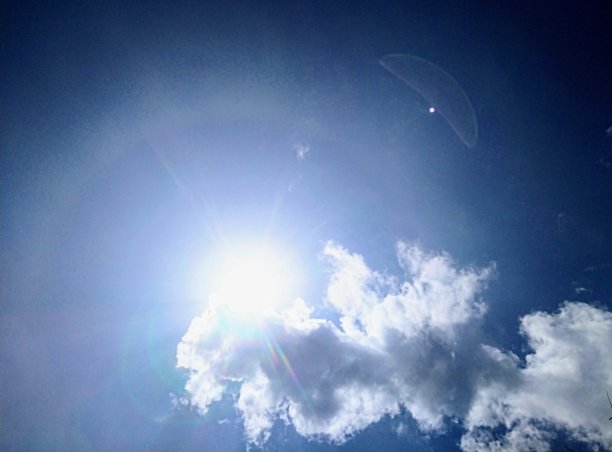 太阳周围的光晕图片下载