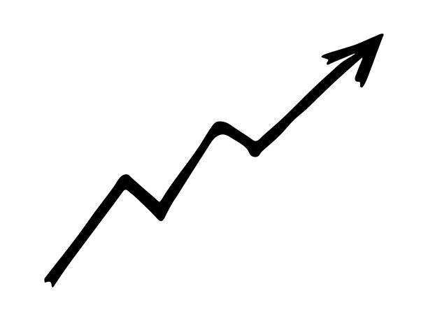 手绘墨水箭头涂鸦图片下载