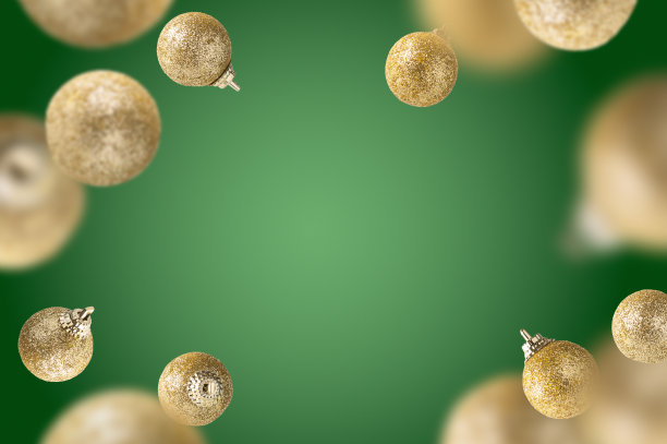 金球在空中飞舞图片下载