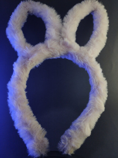 兔兔粉色发饰图片下载